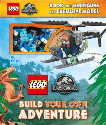 Lego Jurassic World Construiește-ți propria aventură: Cu minifigurină și model exclusiv [Cu Lego] - Lego Jurassic World Build Your Own Adventure: With Minifigure and Exclusive Model [With Legos]