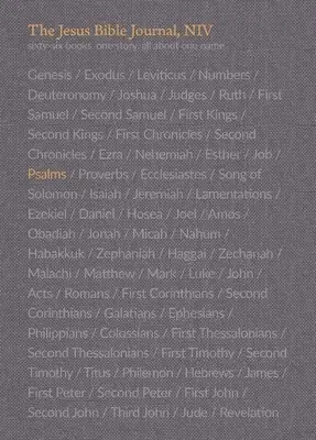 Jurnalul Bibliei lui Isus, Psalmi, Niv, broșat, Comfort Print - The Jesus Bible Journal, Psalms, Niv, Paperback, Comfort Print
