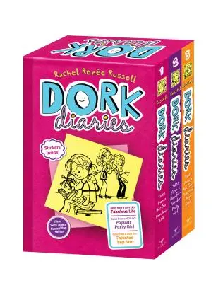 Dork Diaries Box Set (Cartea 1-3): Dork Diaries; Dork Diaries 2; Dork Diaries 3 - Dork Diaries Box Set (Book 1-3): Dork Diaries; Dork Diaries 2; Dork Diaries 3