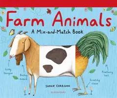 Animale de fermă - O carte de amestecat și combinat - Farm Animals - A Mix-and-Match Book