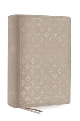 Net, Abide Bible, Leathersoft, Piatră, Comfort Print: Sfânta Biblie - The Net, Abide Bible, Leathersoft, Stone, Comfort Print: Holy Bible