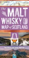 Harta whisky-ului de malț din Scoția - Malt Whisky Map of Scotland