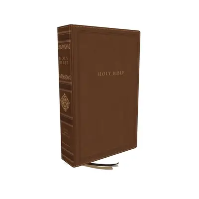 Kjv, Biblia Sovereign Collection, format personal, Leathersoft, maro, indexată cu degetul mare, ediție cu litere roșii, Comfort Print: Sfânta Biblie, versiunea King James - Kjv, Sovereign Collection Bible, Personal Size, Leathersoft, Brown, Thumb Indexed, Red Letter Edition, Comfort Print: Holy Bible, King James Version