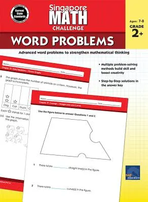 Singapore Math Challenge Word Problems, Grades 2 - 5