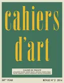 Cahiers d'Art N1, 2015: Calder în Franța - Cahiers d'Art N1, 2015: Calder in France