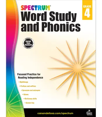 Spectrum Word Study and Phonics, clasa 4 - Spectrum Word Study and Phonics, Grade 4