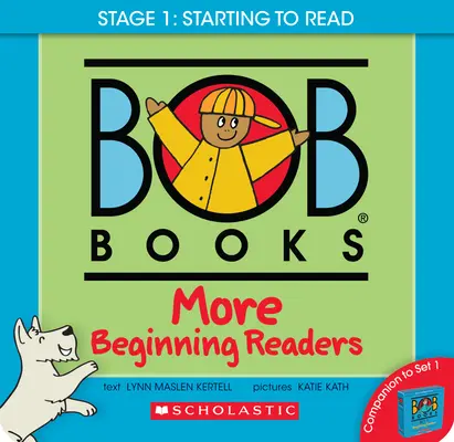 Bob Books - More Beginning Readers Box Set Phonics, începând cu vârsta de 4 ani, grădiniță (Etapa 1: Începutul cititului) - Bob Books - More Beginning Readers Box Set Phonics, Ages 4 and Up, Kindergarten (Stage 1: Starting to Read)