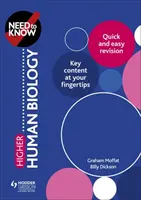 Need to Know: Biologie umană superioară - Need to Know: Higher Human Biology