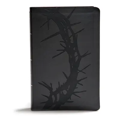 Biblia de referință KJV Giant Print, cărbune Leathertouch: Literă roșie, Marker cu panglică, Cusătura Smythe, Text pe două coloane, Concordanță, Pagină de prezentare, Full- - KJV Giant Print Reference Bible, Charcoal Leathertouch: Red Letter, Ribbon Marker, Smythe-Sewn, Two-Column Text, Concordance, Presentation Page, Full-