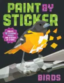 Paint by Sticker: Păsări: Creează 12 imagini uimitoare, un autocolant pe rând! - Paint by Sticker: Birds: Create 12 Stunning Images One Sticker at a Time!