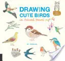 Desenarea păsărilor drăguțe în creion colorat - Drawing Cute Birds in Colored Pencil