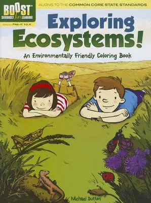 Explorarea ecosistemelor!: O carte de colorat prietenoasă cu mediul - Exploring Ecosystems!: An Environmentally Friendly Coloring Book