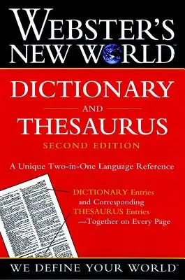 Webster's New World Dictionary and Thesaurus, ediția a 2-a (ediție pe hârtie) - Webster's New World Dictionary and Thesaurus, 2nd Edition (Paper Edition)
