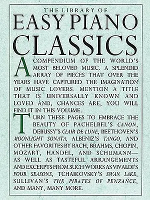 Biblioteca de clasice pentru pian ușor - Library of Easy Piano Classics