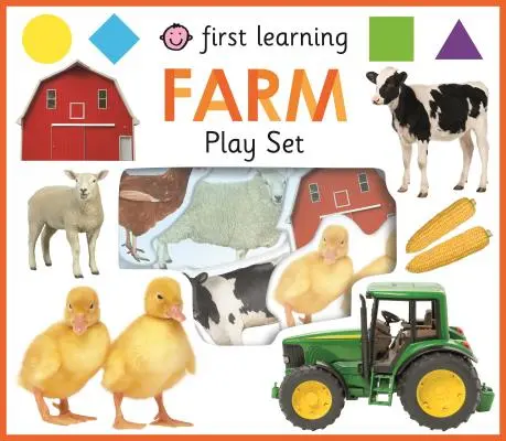 Primul set de joacă de învățare: Ferma - First Learning Play Set: Farm