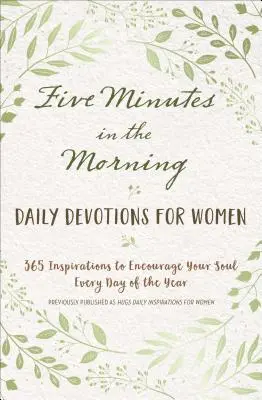 Cinci minute dimineața: Devoțiuni zilnice pentru femei - Five Minutes in the Morning: Daily Devotions for Women