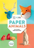 Animale de hârtie: Volumul 1: Familia de vulpi, căprioare, suricate și urși - Paper Animals: Volume 1: Fox, Deer, Meerkat and Bear Family