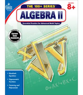 Algebra II, clasele 8 - 10 - Algebra II, Grades 8 - 10