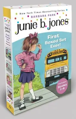 Junie B. Jones Primul set de cutii dintotdeauna!: Cărțile 1-4 - Junie B. Jones First Boxed Set Ever!: Books 1-4