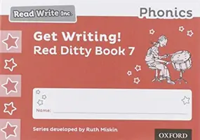 Read Write Inc. Phonics: Get Writing! Red Ditty Book 7 Pachet de 10 - Read Write Inc. Phonics: Get Writing! Red Ditty Book 7 Pack of 10