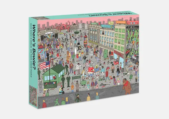 Unde este Bowie? David Bowie în Berlin: Puzzle Jigsaw de 500 de piese - Where's Bowie?: David Bowie in Berlin: 500 Piece Jigsaw Puzzle