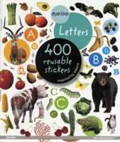 Litere Eyelike: 400 de abțibilduri reutilizabile inspirate de natură - Eyelike Letters: 400 Reusable Stickers Inspired by Nature