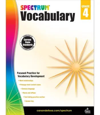 Spectrum Vocabular, clasa 4 - Spectrum Vocabulary, Grade 4