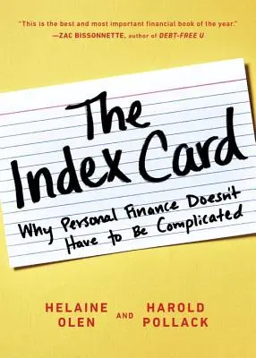 The Index Card: De ce finanțele personale nu trebuie să fie complicate - The Index Card: Why Personal Finance Doesn't Have to Be Complicated