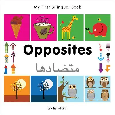 My First Bilingual Book-Opposites (engleză-farsi) - My First Bilingual Book-Opposites (English-Farsi)
