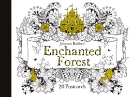 Cărți poștale cu pădurea fermecată: 20 de cărți poștale - Enchanted Forest Postcards: 20 Postcards