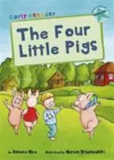 Cei patru purceluși - (Turquoise Early Reader) - Four Little Pigs - (Turquoise Early Reader)
