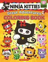 Ninja Kitties Great Adventures Carte de colorat - Ninja Kitties Great Adventures Coloring Book