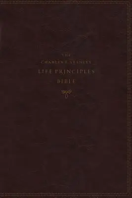 Nkjv, Charles F. Stanley Life Principles Bible, 2nd Edition, Leathersoft, Burgundy, Indexed, Comfort Print: Creșterea în cunoaștere și înțelegere a - Nkjv, Charles F. Stanley Life Principles Bible, 2nd Edition, Leathersoft, Burgundy, Indexed, Comfort Print: Growing in Knowledge and Understanding of