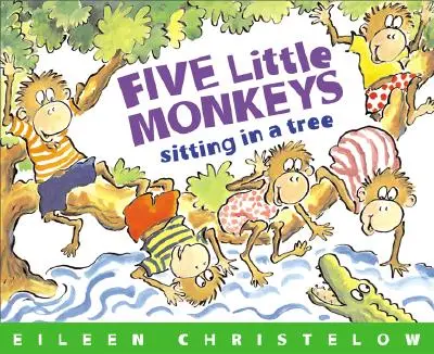 Cinci maimuțe stau într-un copac - Five Little Monkeys Sitting in a Tree