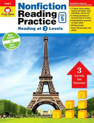 Nonfiction Reading Practice, Grade 5