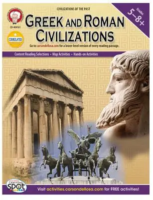 Civilizațiile greacă și romană, clasele 5 - 8 - Greek and Roman Civilizations, Grades 5 - 8