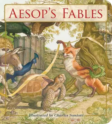 Fabulele lui Esop Oversized Padded Board Book: Ediția clasică - Aesop's Fables Oversized Padded Board Book: The Classic Edition