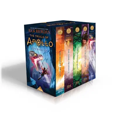 Trials of Apollo, setul de 5 cărți cu copertă cartonată - Trials of Apollo, the 5-Book Hardcover Boxed Set