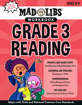 Caiet de lucru Mad Libs: Grade 3 Reading - Mad Libs Workbook: Grade 3 Reading