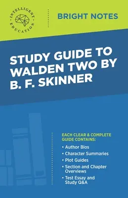 Ghid de studiu pentru Walden Two de B. F. Skinner - Study Guide to Walden Two by B. F. Skinner