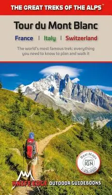 Tour Du Mont Blanc: Hărți reale Ign 1:25.000 - Nu este necesar să purtați hărți separate - Tour Du Mont Blanc: Real Ign Maps 1:25,000 - No Need to Carry Separate Maps