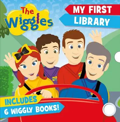 The Wiggles: Prima mea bibliotecă: Include 6 cărți Wiggly - The Wiggles: My First Library: Includes 6 Wiggly Books
