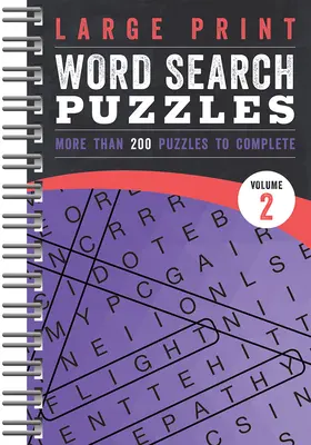 Puzzle-uri de căutare a cuvintelor de imprimare mare: Volumul 2 - Large Print Word Search Puzzles: Volume 2
