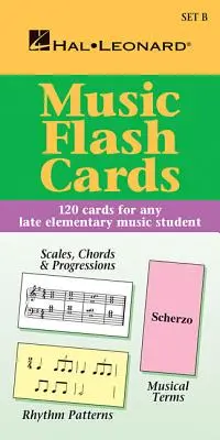 Music Flash Cards - Set B: Biblioteca pentru pian a elevilor Hal Leonard - Music Flash Cards - Set B: Hal Leonard Student Piano Library