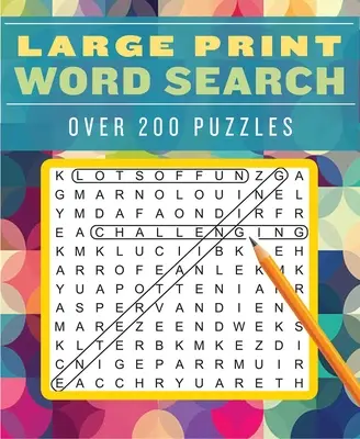 Căutare de cuvinte cu caractere mari - Large Print Word Search