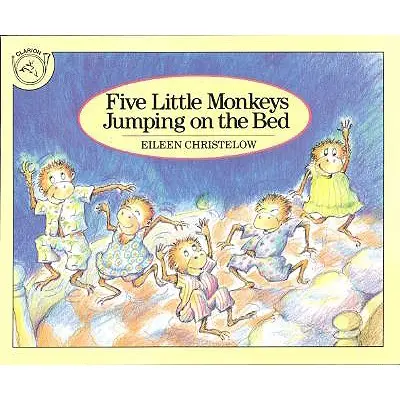 Cinci maimuțe care sar pe pat - Five Little Monkeys Jumping on the Bed