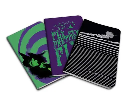 Colecția de caiete de buzunar The Wizard of Oz (set de 3) - The Wizard of Oz Pocket Notebook Collection (Set of 3)
