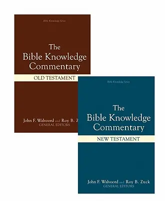 Comentariu de cunoaștere a Bibliei (set de 2 volume) - Bible Knowledge Commentary (2 Volume Set)
