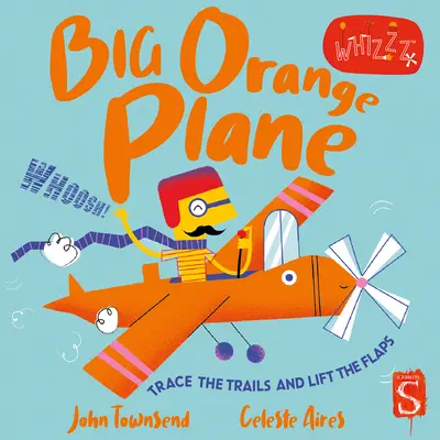 Avion mare portocaliu - Big Orange Plane