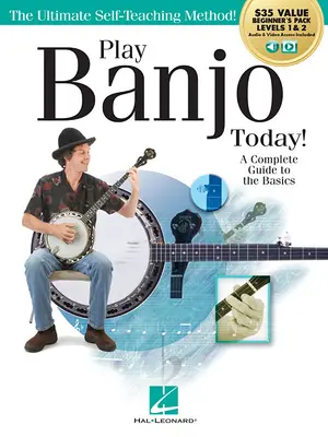 Play Banjo Today! All-In-One Beginner's Pack: Include Cartea 1, Cartea 2, Audio și Video - Play Banjo Today! All-In-One Beginner's Pack: Includes Book 1, Book 2, Audio & Video